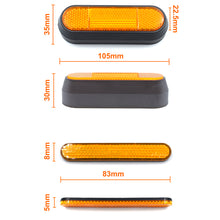 Side Wheel Cover Set With Reflectors