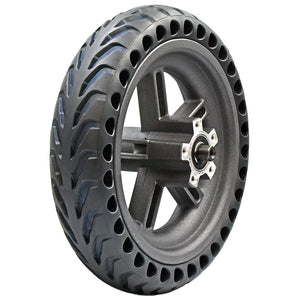 Rear Wheel Rim With Solid Tire (Multiple Options)